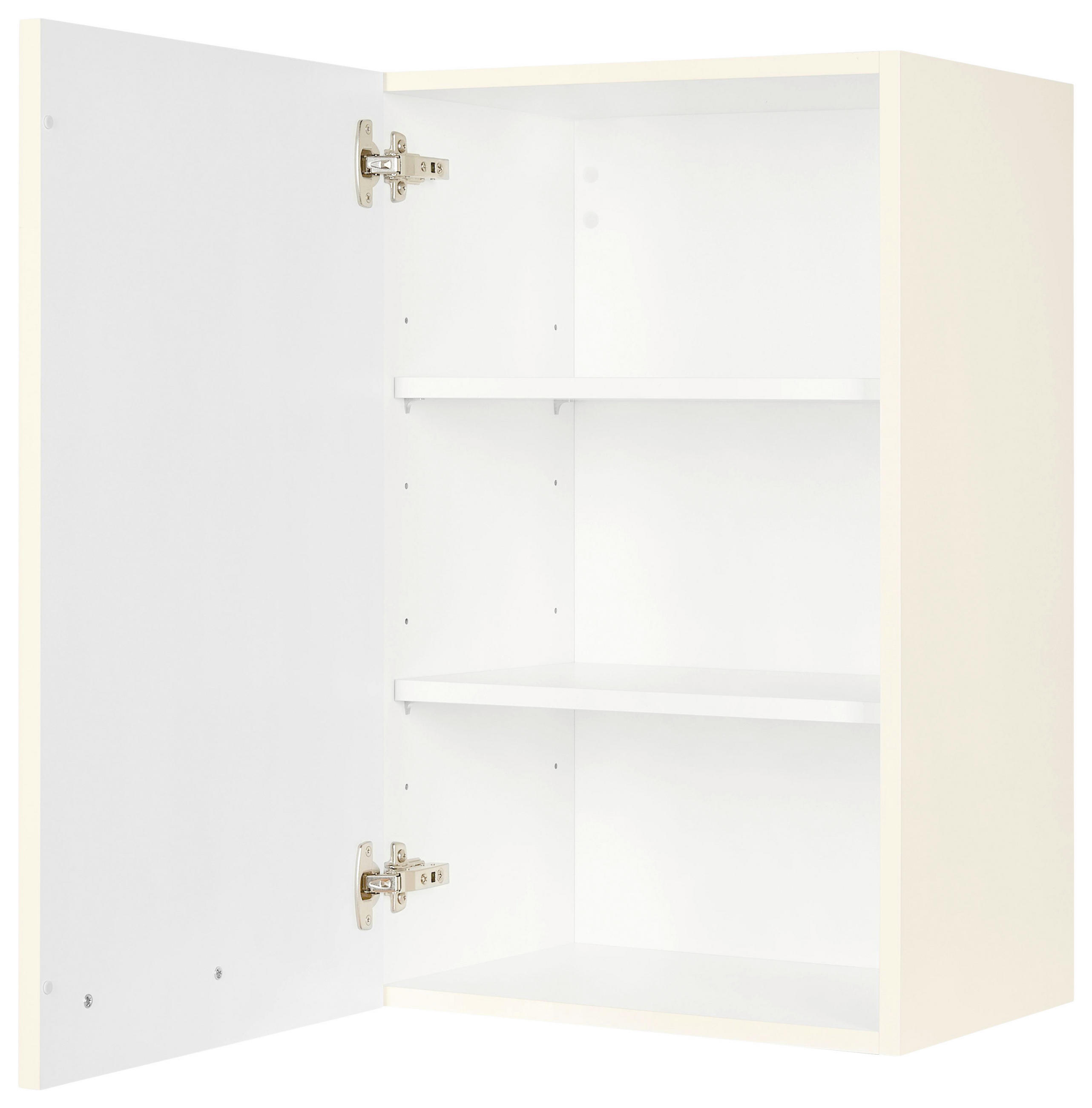 KÜCHENOBERSCHRANK 45/72/35 cm in Magnolie - Edelstahlfarben/Magnolie, MODERN, Holzwerkstoff (45/72/35cm) - Nobilia