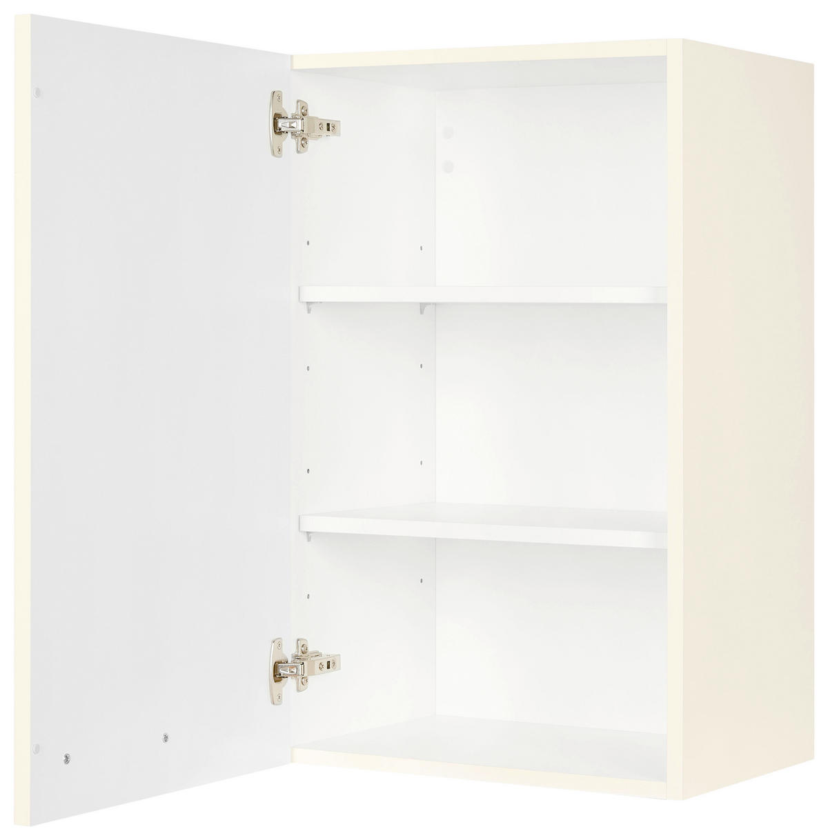 KÜCHENOBERSCHRANK 45/72/35 cm  in Magnolie  - Edelstahlfarben/Magnolie, MODERN, Holzwerkstoff (45/72/35cm) - Nobilia