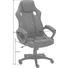 GAMINGSTUHL Rot, Schwarz Kunststoff, Metall, Textil - Rot/Schwarz, Design, Kunststoff/Textil (67/113-123/71cm) - Xora