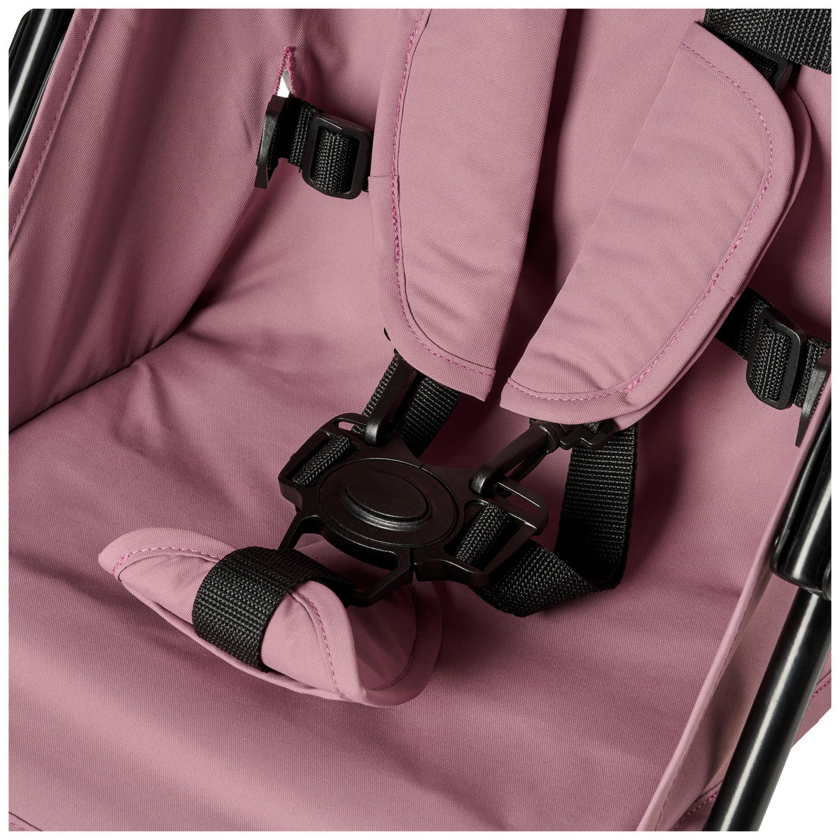 BUGGY  - Hellrosa/Schwarz, Basics, Kunststoff/Textil (60/45/99cm) - My Baby Lou