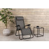 GARTEN-RELAXSESSEL 68/112/90 cm  - Grau, KONVENTIONELL, Kunststoff/Textil (68/112/90cm) - Gardenson