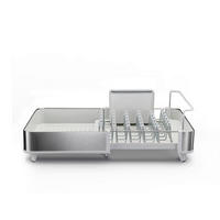 ODCEJALNIK POSODE  Extend  36,4/16,1/32 cm                 - svetlo siva, Basics, kovina/umetna masa (36,4/16,1/32cm) - Joseph Joseph