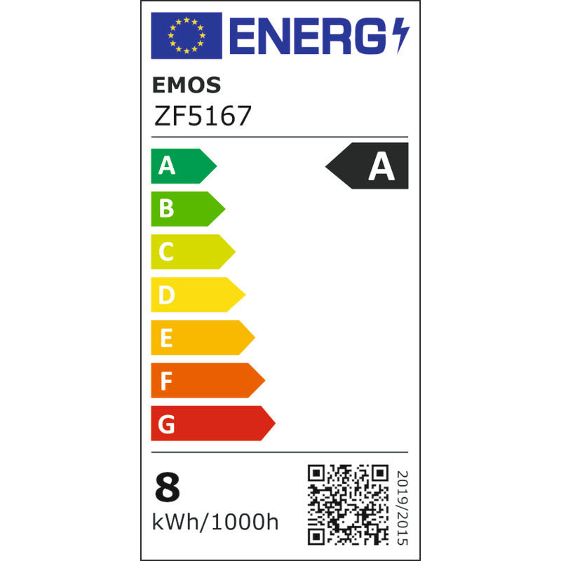 FILAMENTOVÁ LED ŽÁROVKA E27 - Basics, plast (6/6/10.8cm)