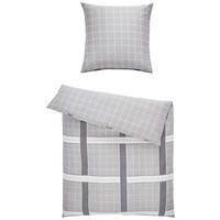 WENDEBETTWÄSCHE Satin 135/200 cm  - Silberfarben, KONVENTIONELL, Textil (135/200cm) - Tom Tailor