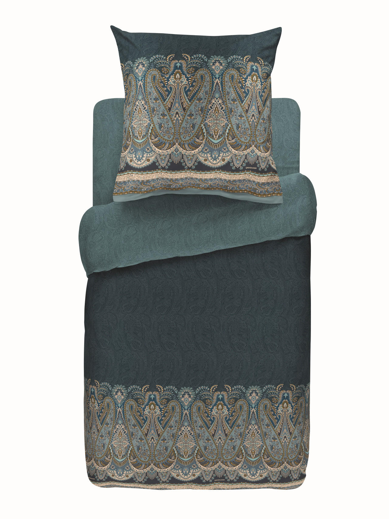 BETTWÄSCHE SABBIONETA 135/200 cm  - Blau, Basics, Textil (135/200cm) - Bassetti