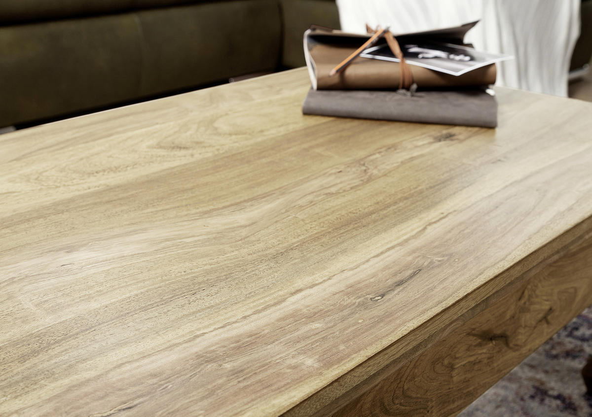 COUCHTISCH in Holz 110/60/40 cm  - Akaziefarben, Design, Holz (110/60/40cm) - MID.YOU