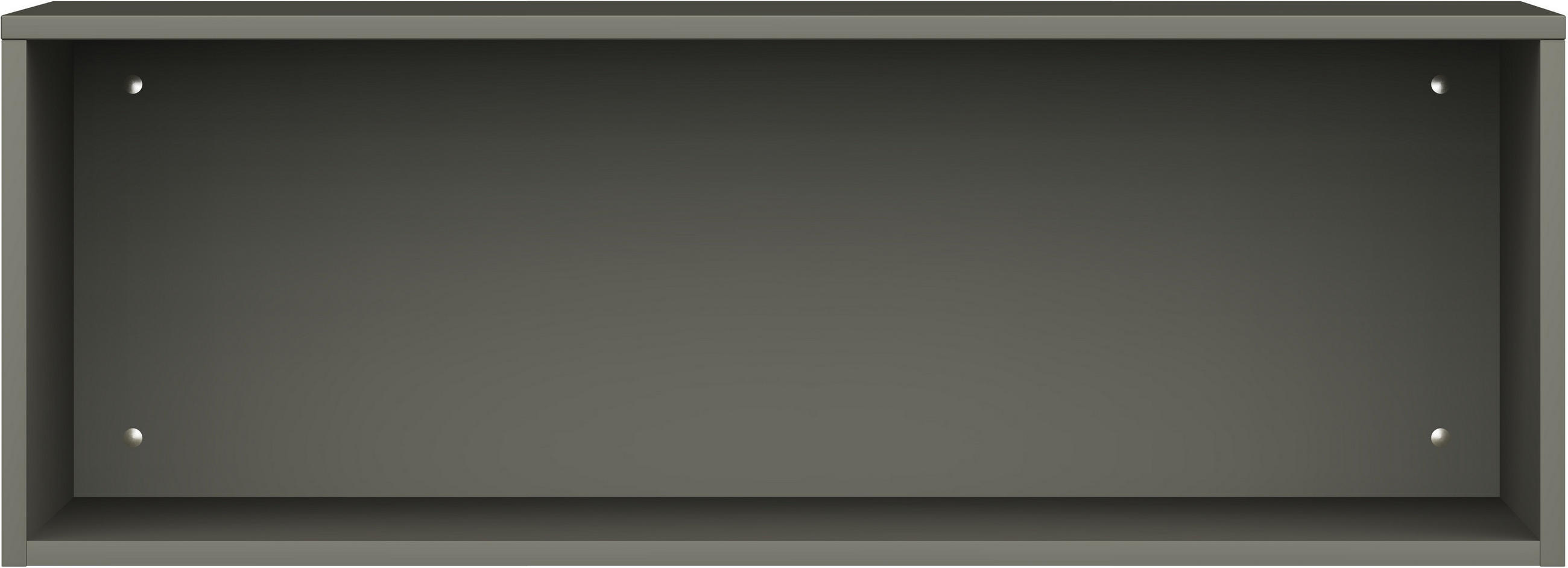 HÄNGEELEMENT Graphitfarben  - Graphitfarben, Design, Holzwerkstoff (100/35,2/40cm) - Cantus