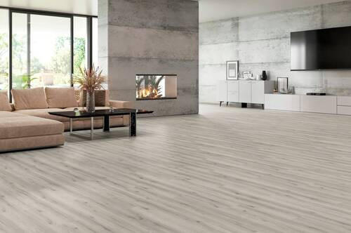 VINYLBODEN Novo Eiche Dolomit 100002401  per  m² - Eichefarben, Design, Holzwerkstoff (120,5/21,0/0,98cm) - Tilo