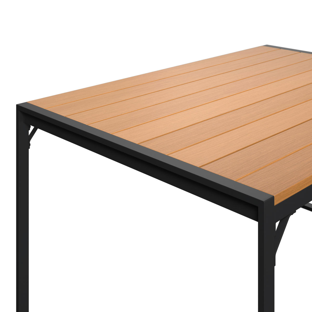 DINING-LOUNGESET  5-teilig  - Anthrazit/Naturfarben, Modern, Kunststoff/Textil (230/80/230cm) - Ambia Garden