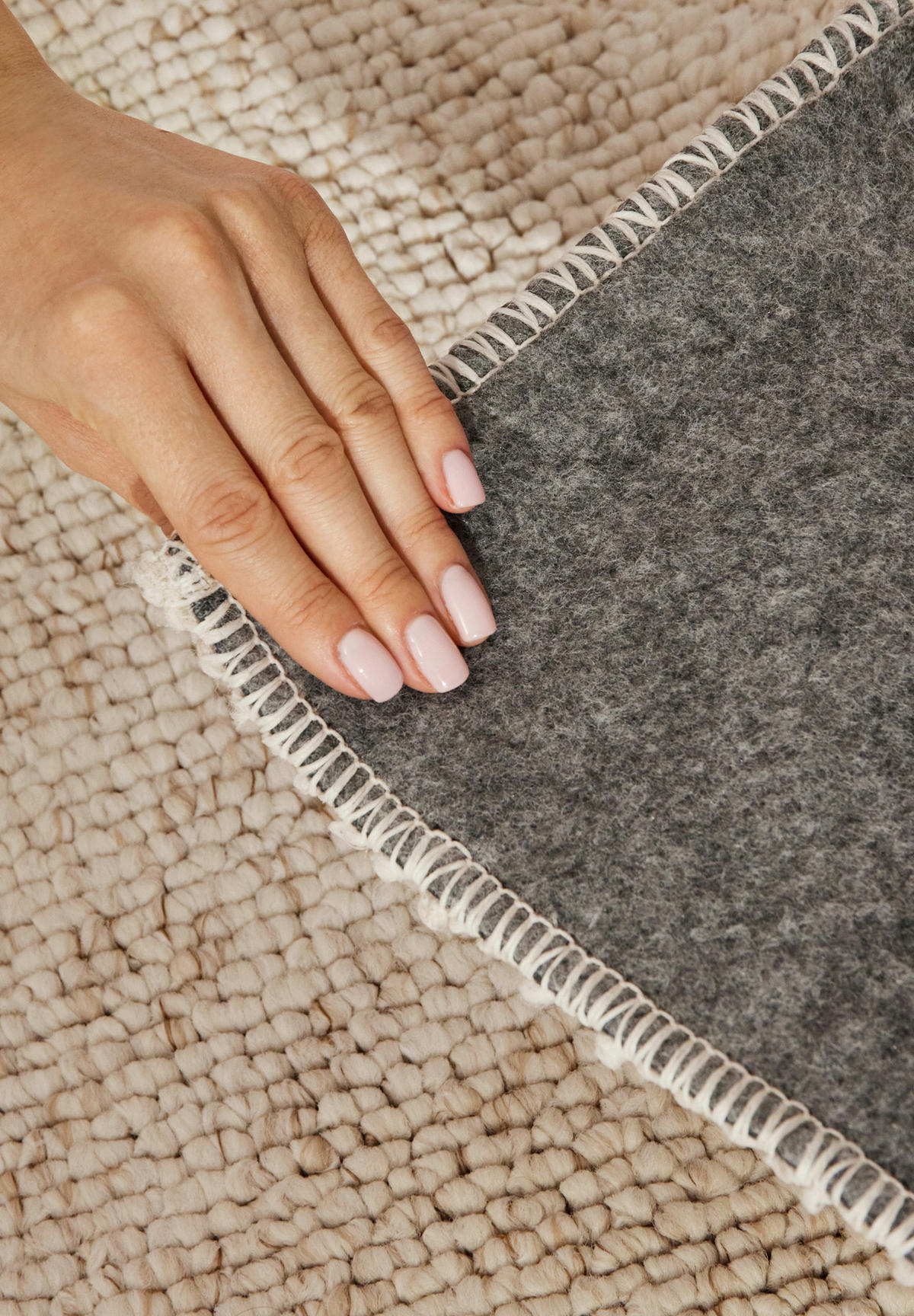 TUFTTEPPICH 120/170 cm Rocco Creme, Champagner  - Champagner/Creme, Basics, Kunststoff (120/170cm) - Elle Decoration