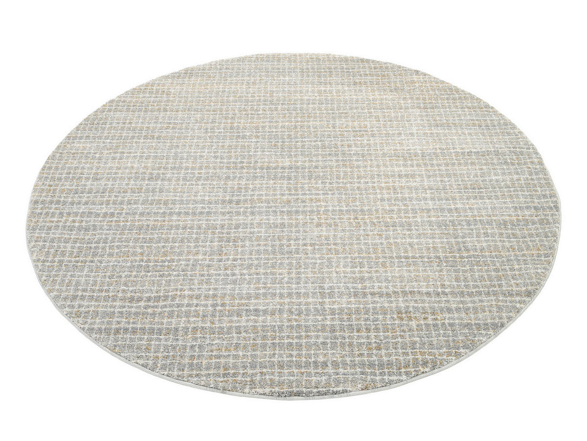 WEBTEPPICH 120/120 cm Grau  - Grau, Design, Textil (120/120cm) - Novel