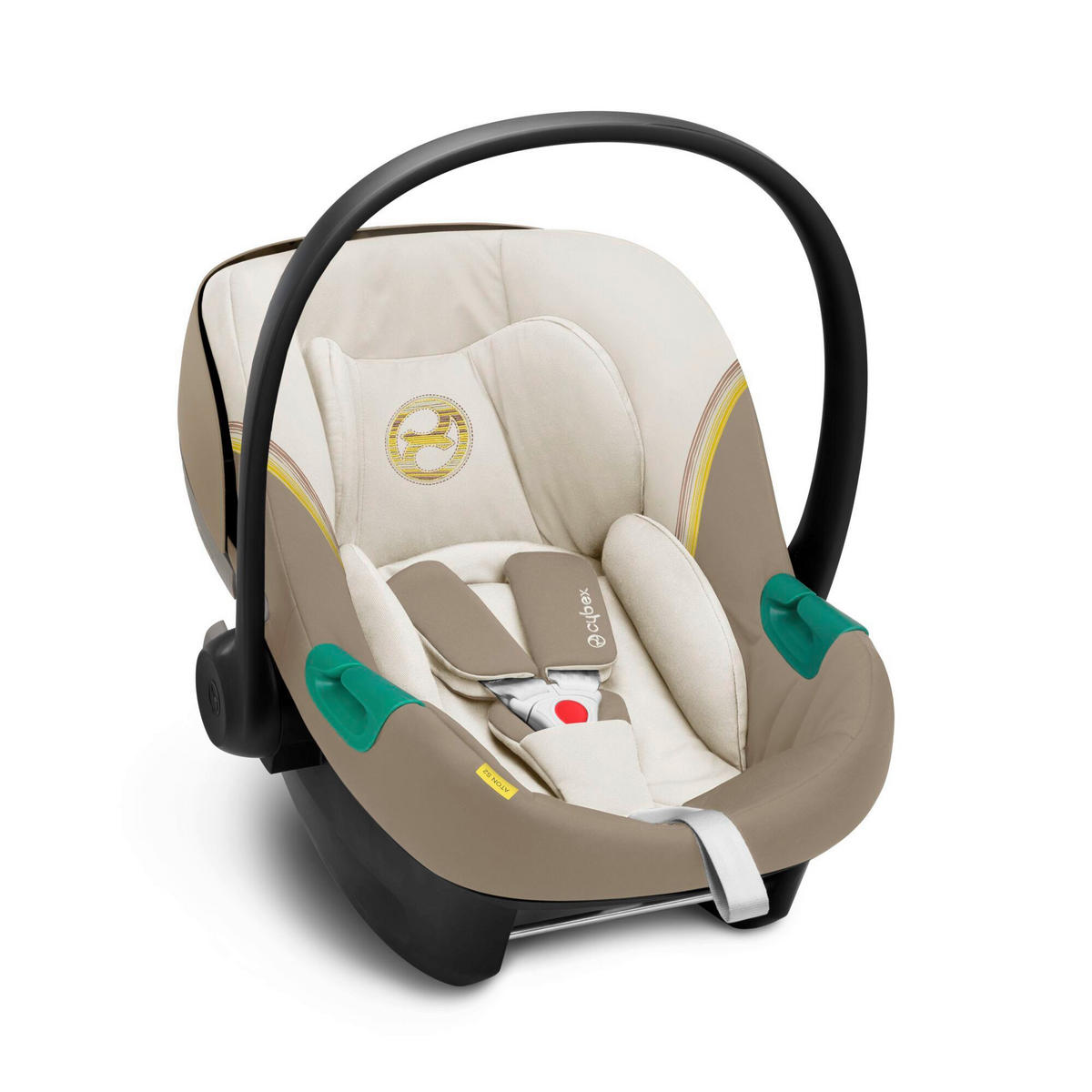 BABYSCHALE Aton S2 i-Size  - Beige/Creme, Basics, Kunststoff/Textil (45,8/38/72cm) - Cybex