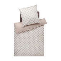 BETTWÄSCHE 2-teilig JOOP! CORNFLOWER DOUBLE Jersey 155/220 cm  - Creme, Basics, Textil (155/220cm) - Joop!