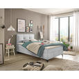 BOXBETT 120/200 cm  in Hellgrau  - Hellgrau, Basics, Holzwerkstoff/Textil (120/200cm) - Xora