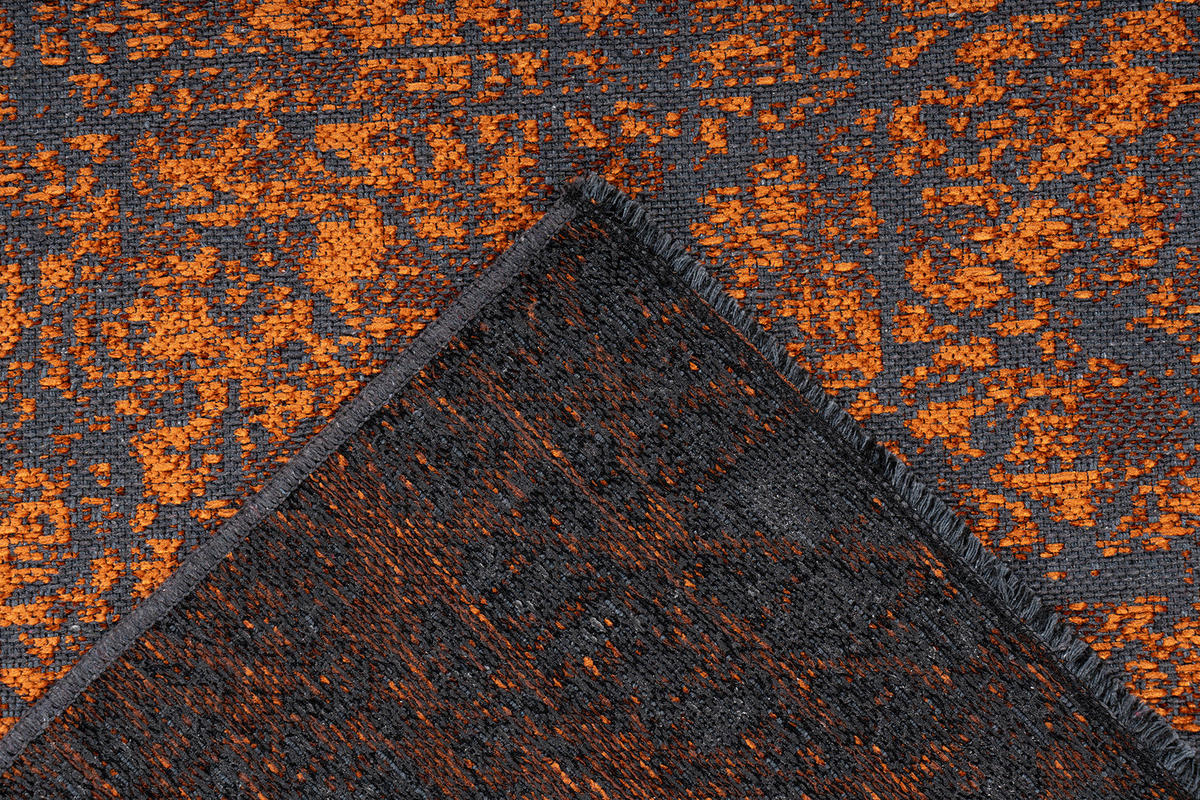 GOLVLÖPARE 80/150 cm Kalea  - orange, Basics, textil (80/150cm) - Kayoom
