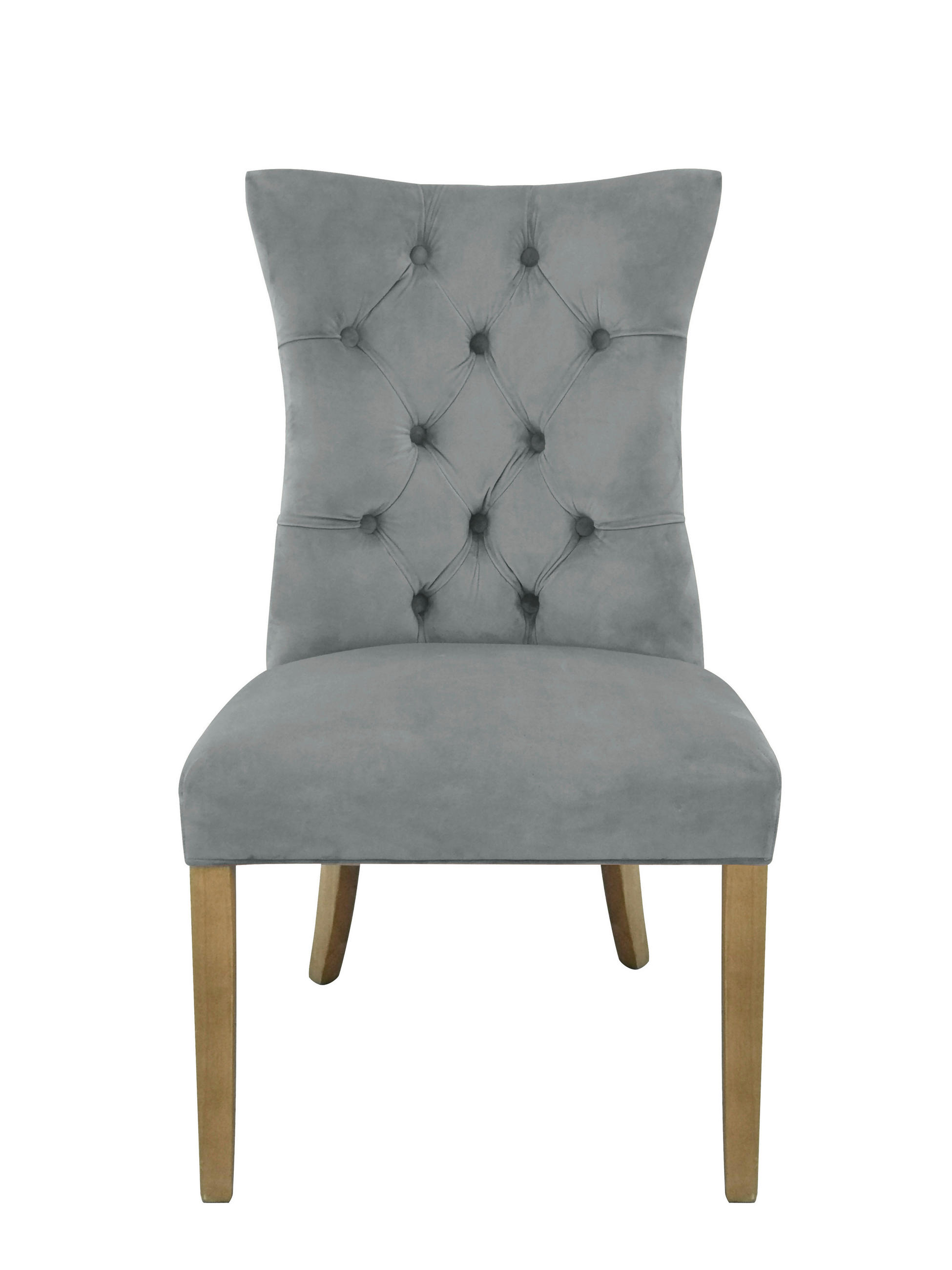 STOLICA siva - siva/prirodna boja, Lajfstajl, drvo/tekstil (97/55/64cm) - Xora