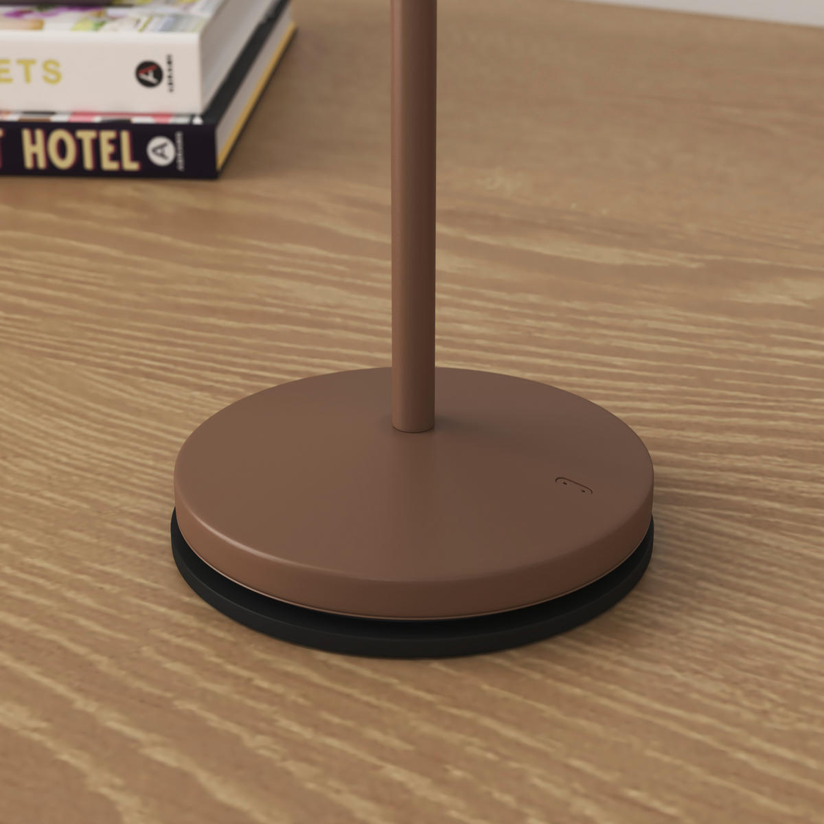 NAMIZNA SVETILKA ZA POLNJENJE        11/30 cm       - rjavosiva/črna, Design, kovina/umetna masa (11/30cm) - Dieter Knoll