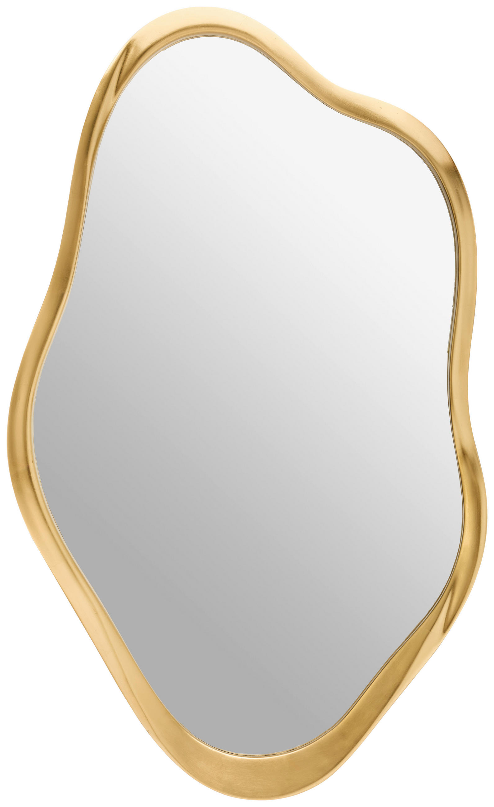 WANDSPIEGEL 59,5/100/4 cm  - Goldfarben, Design, Glas/Holzwerkstoff (59,5/100/4cm) - Novel