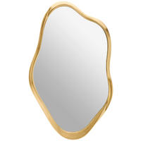 WANDSPIEGEL 59,5/100/4 cm  - Goldfarben, Design, Glas/Holzwerkstoff (59,5/100/4cm) - Novel