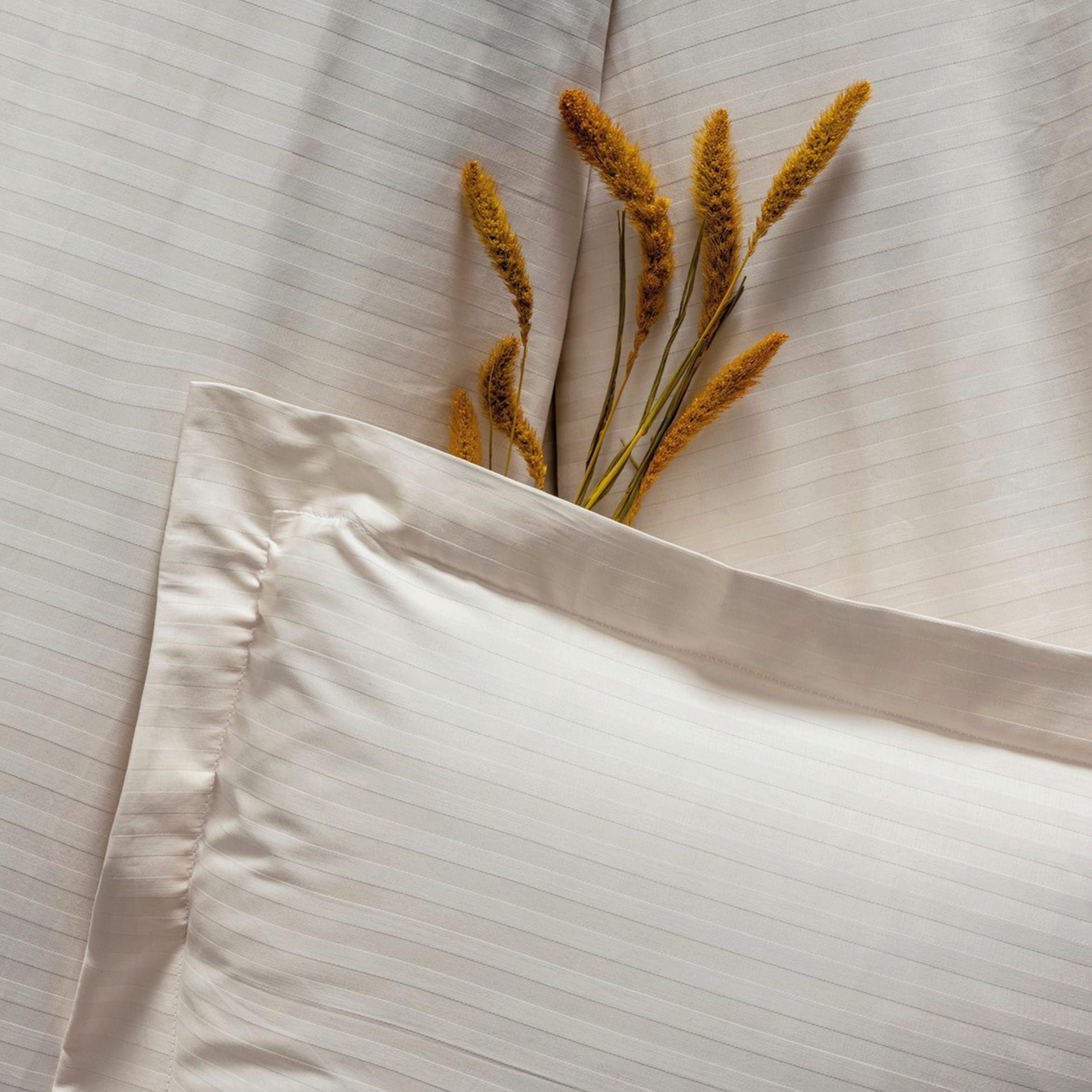 BETTWÄSCHE Satin 155/220 cm  - Ecru, Basics, Textil (155/220cm)