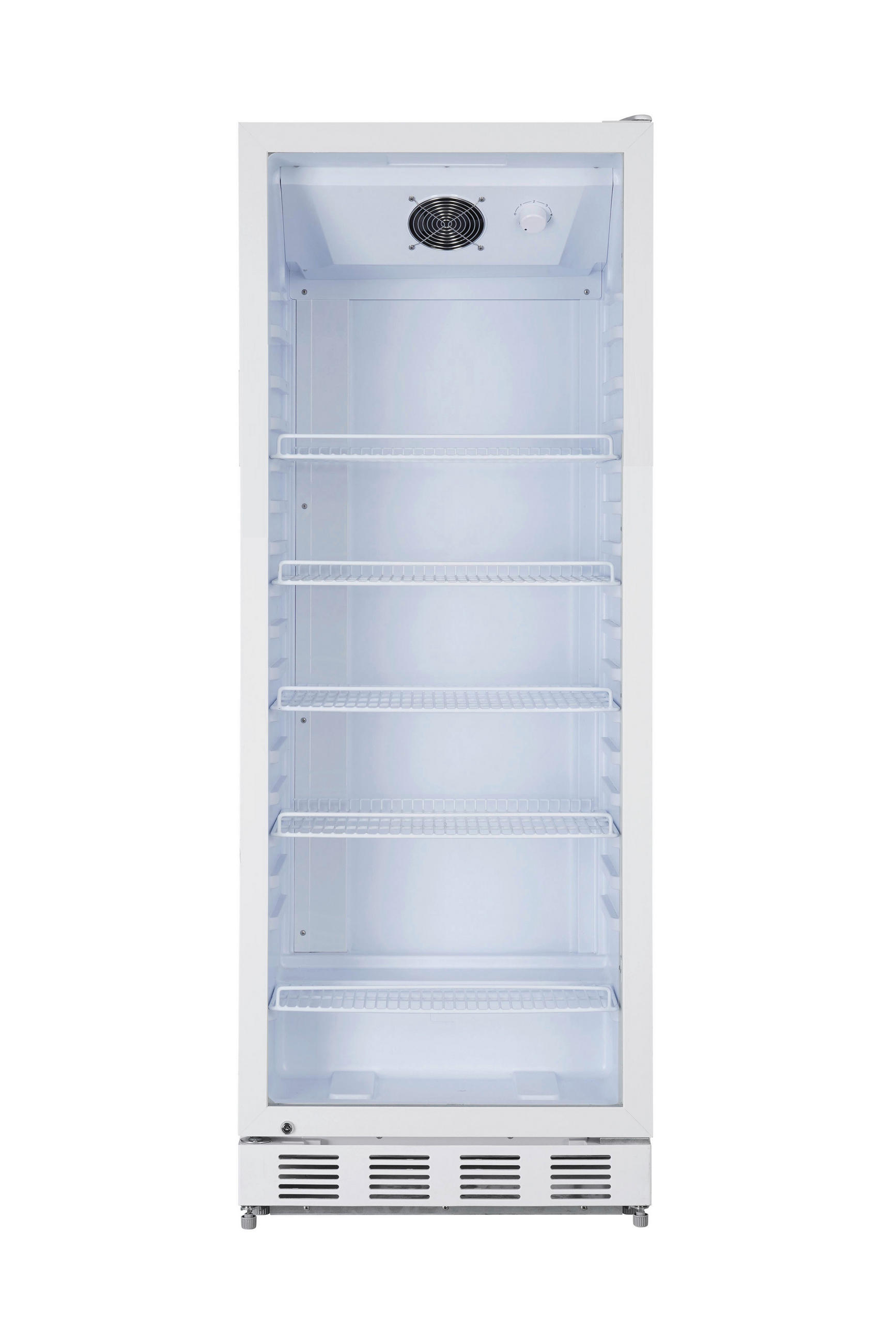 GETRÄNKEKÜHLSCHRANK 52,3/164/63,5 cm  - Weiß, Basics, Glas/Kunststoff (52,3/164/63,5cm)