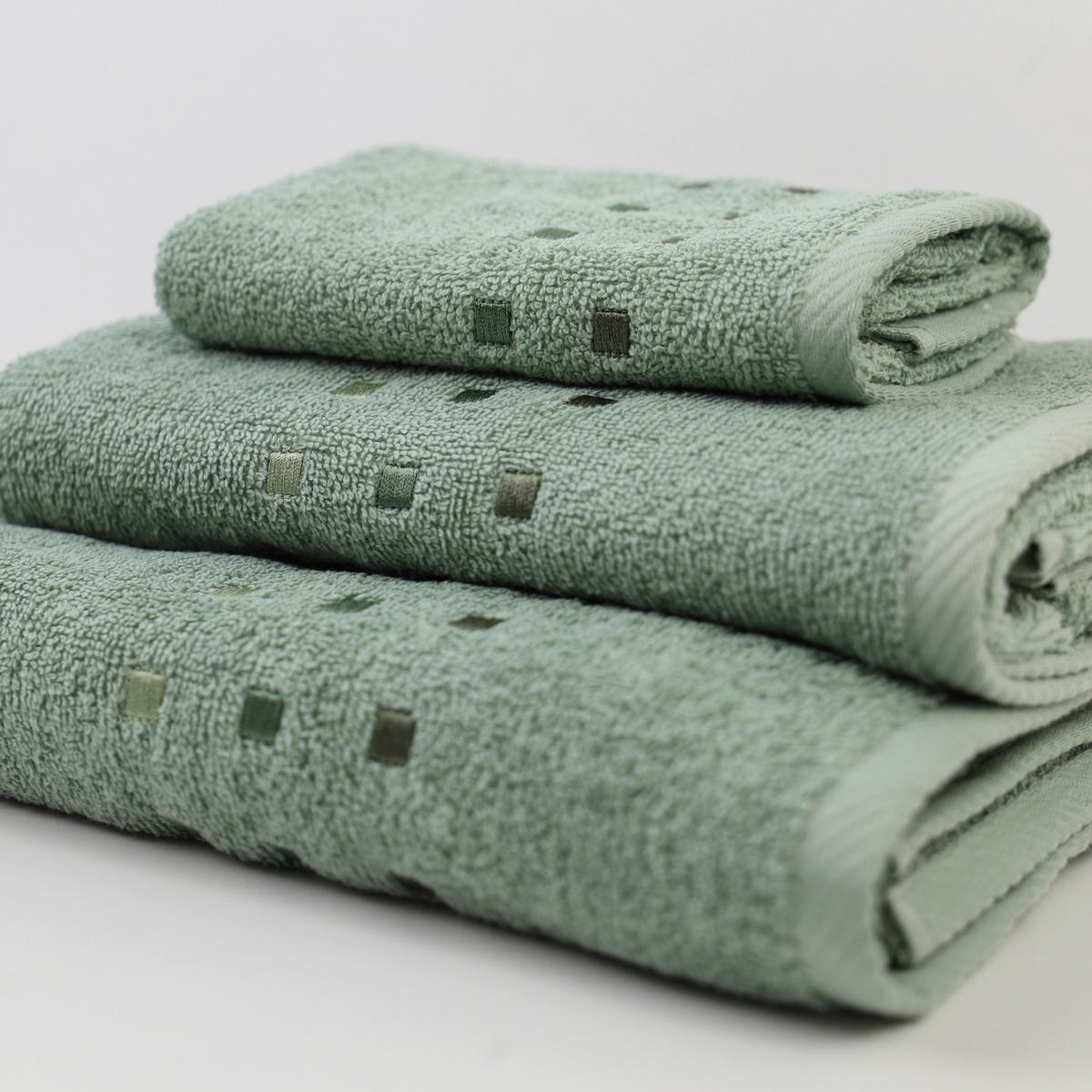 PROSOP DE DUȘ 70/140 cm verde salvie  - verde salvie, Konventionell, textil (70/140cm) - Esposa