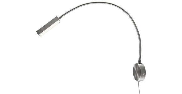 LED-WANDLEUCHTE - KONVENTIONELL, Metall (8/3,5/48cm) - Novel