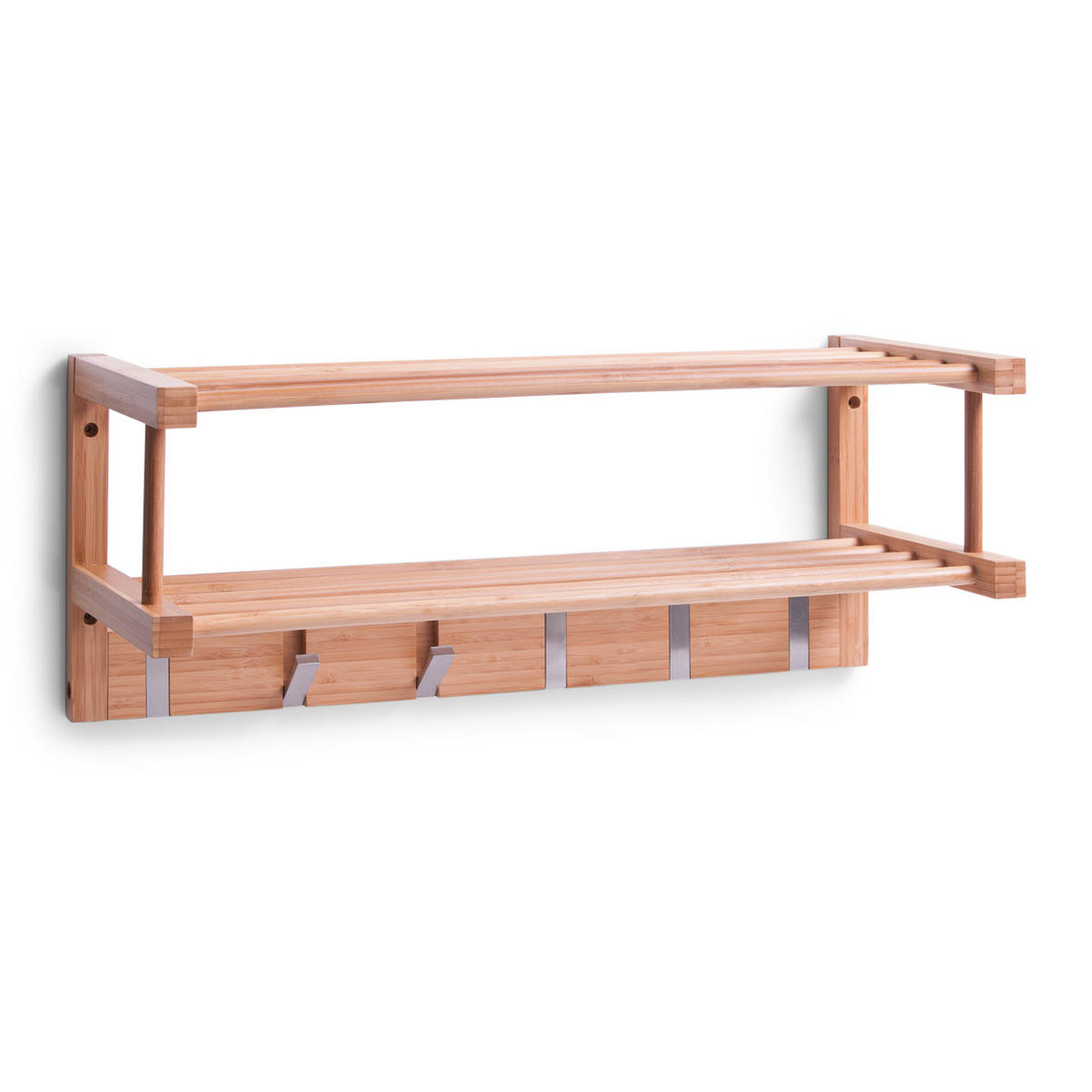 WANDGARDEROBE - Naturfarben, Basics, Holz (60/24/24cm) - Zeller Present