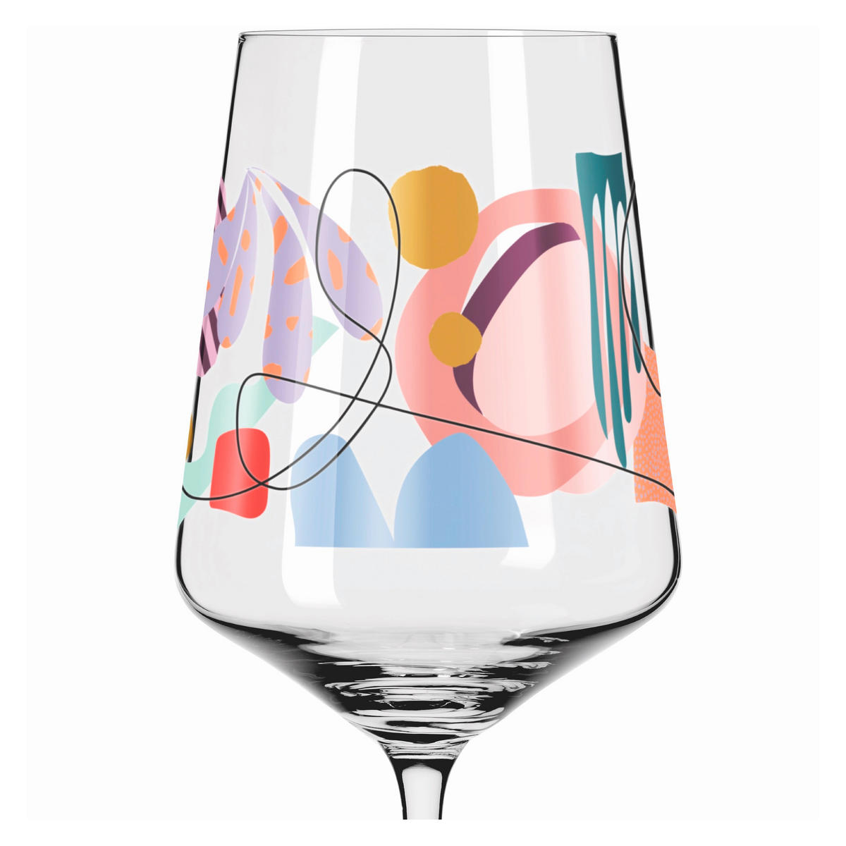 SPRITZERGLAS 544 ml  - Orange/Rosa, Trend, Glas (8,3/22,5cm) - Ritzenhoff