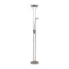 LED-STEHLEUCHTE 25.4/180 cm    - Chromfarben, Basics, Glas/Kunststoff (25.4/180cm) - Searchlight