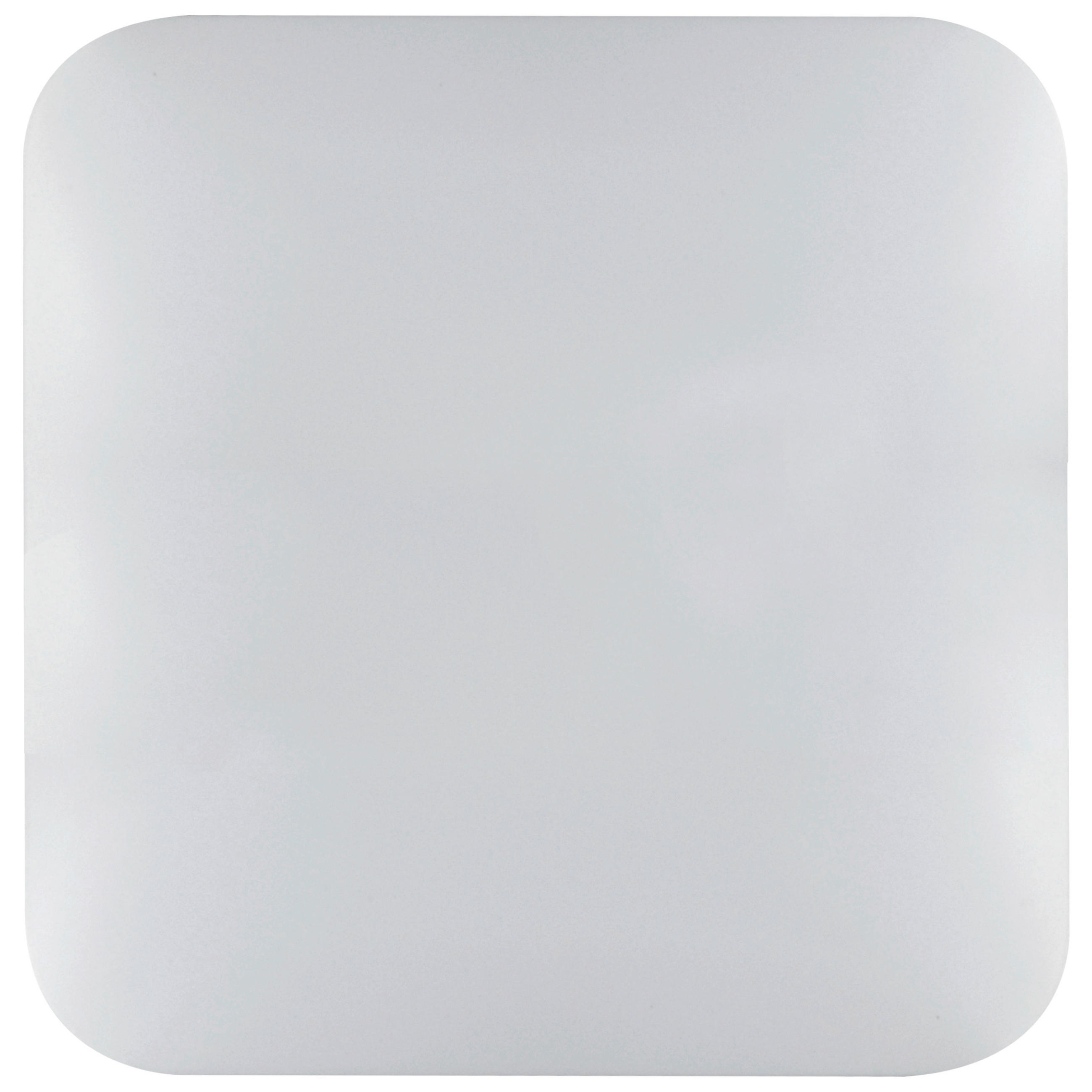 LED-DECKENLEUCHTE white² 33/33/5,7 cm   - Weiß, Basics, Kunststoff/Metall (33/33/5,7cm)