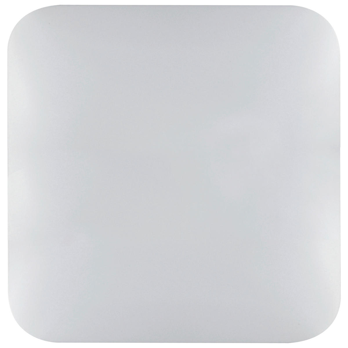 LED-DECKENLEUCHTE white² 33/33/5,7 cm   - Weiß, Basics, Kunststoff/Metall (33/33/5,7cm)
