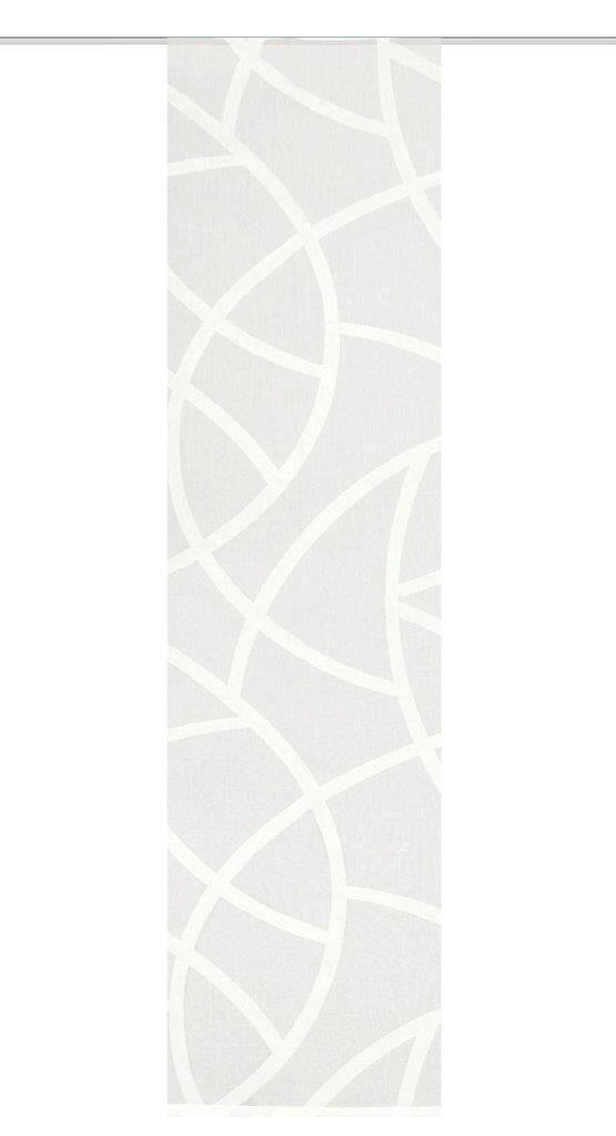 FLÄCHENVORHANG   transparent   60/245 cm  - Ecru, KONVENTIONELL, Textil (60/245cm)