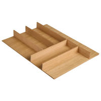 BESTECKEINSATZ - Eichefarben, Basics, Holz (45/4,9/50cm) - Nobilia