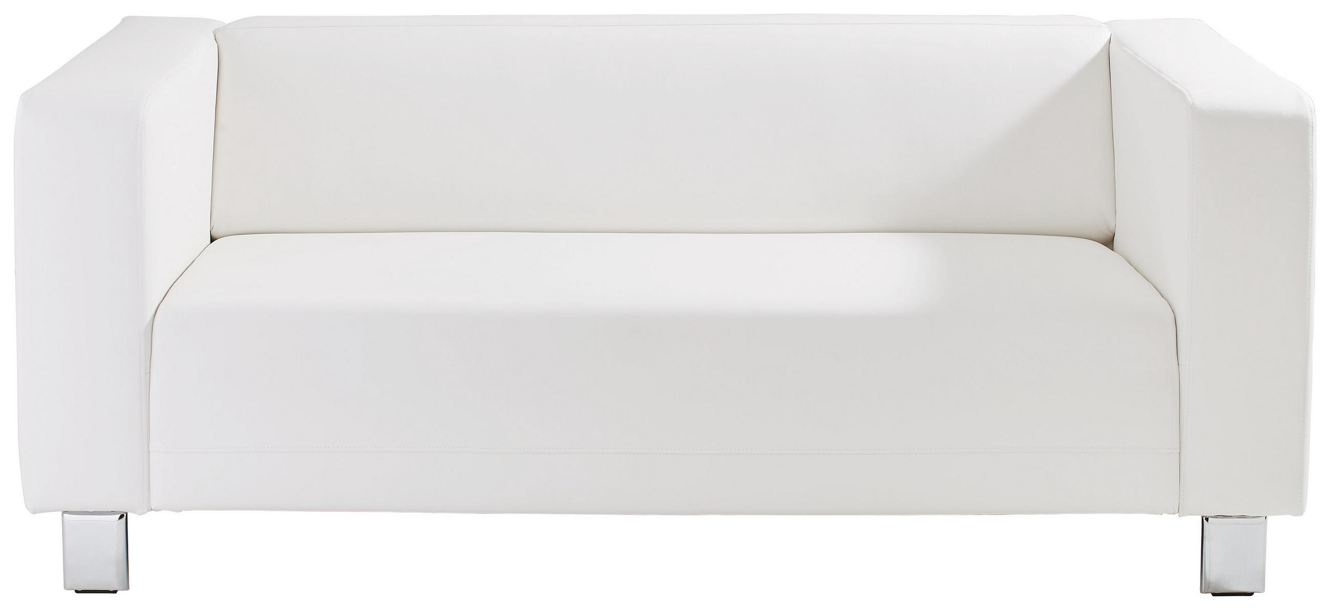 Carryhome SOFA Lederlook Weiß 