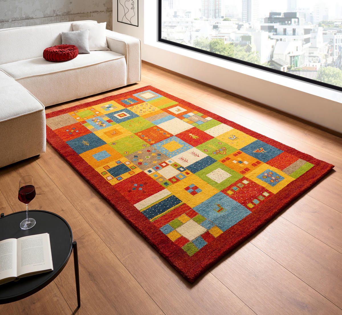 ORIENTTEPPICH 80/300 cm Evolution Alkatif Nomad  - Rot/Multicolor, Lifestyle, Textil (80/300cm) - Cazaris