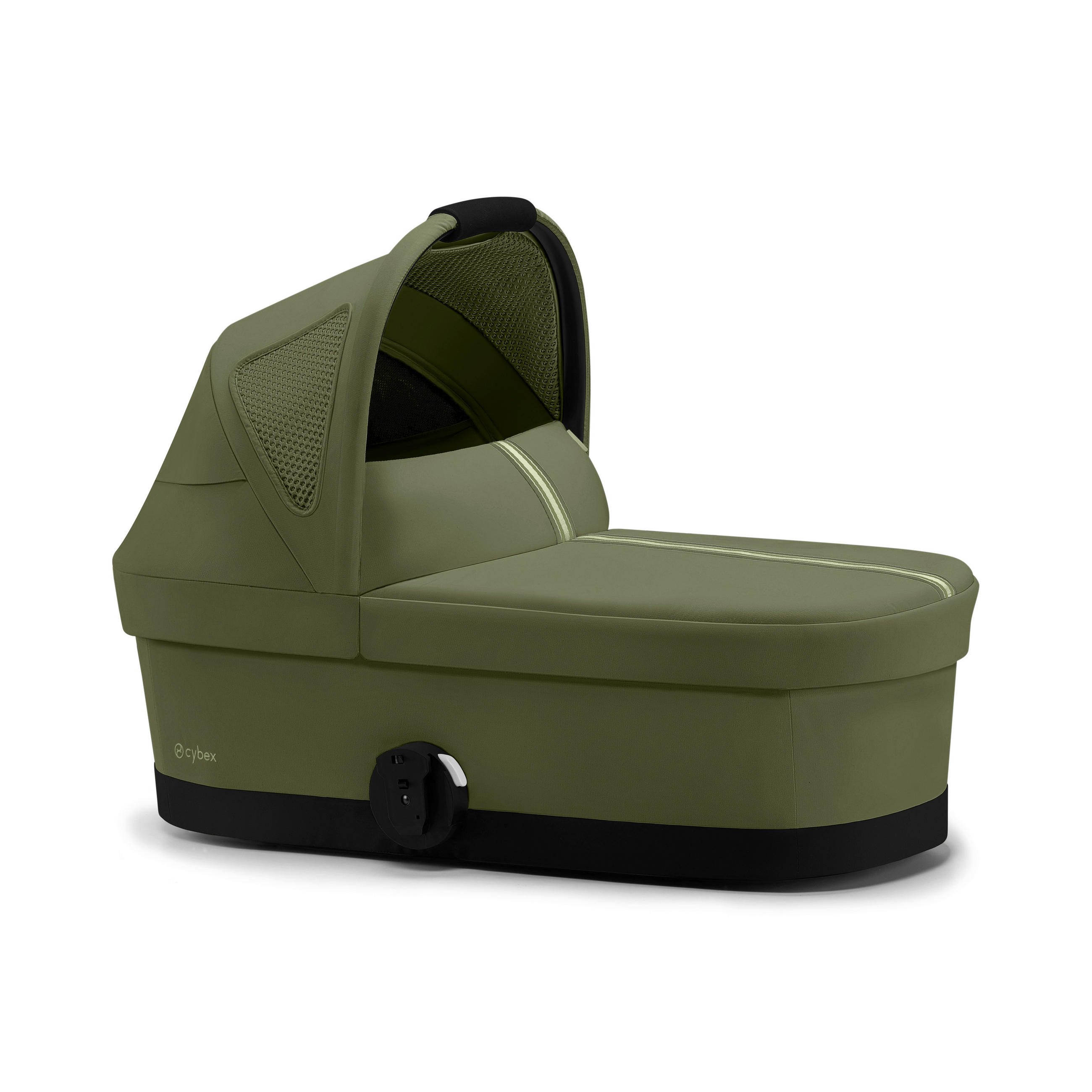 LIEGEWANNE Avi Spin Cot S  - Waldgrün, Basics, Textil (82/39,5/15,5cm) - cybex GOLD