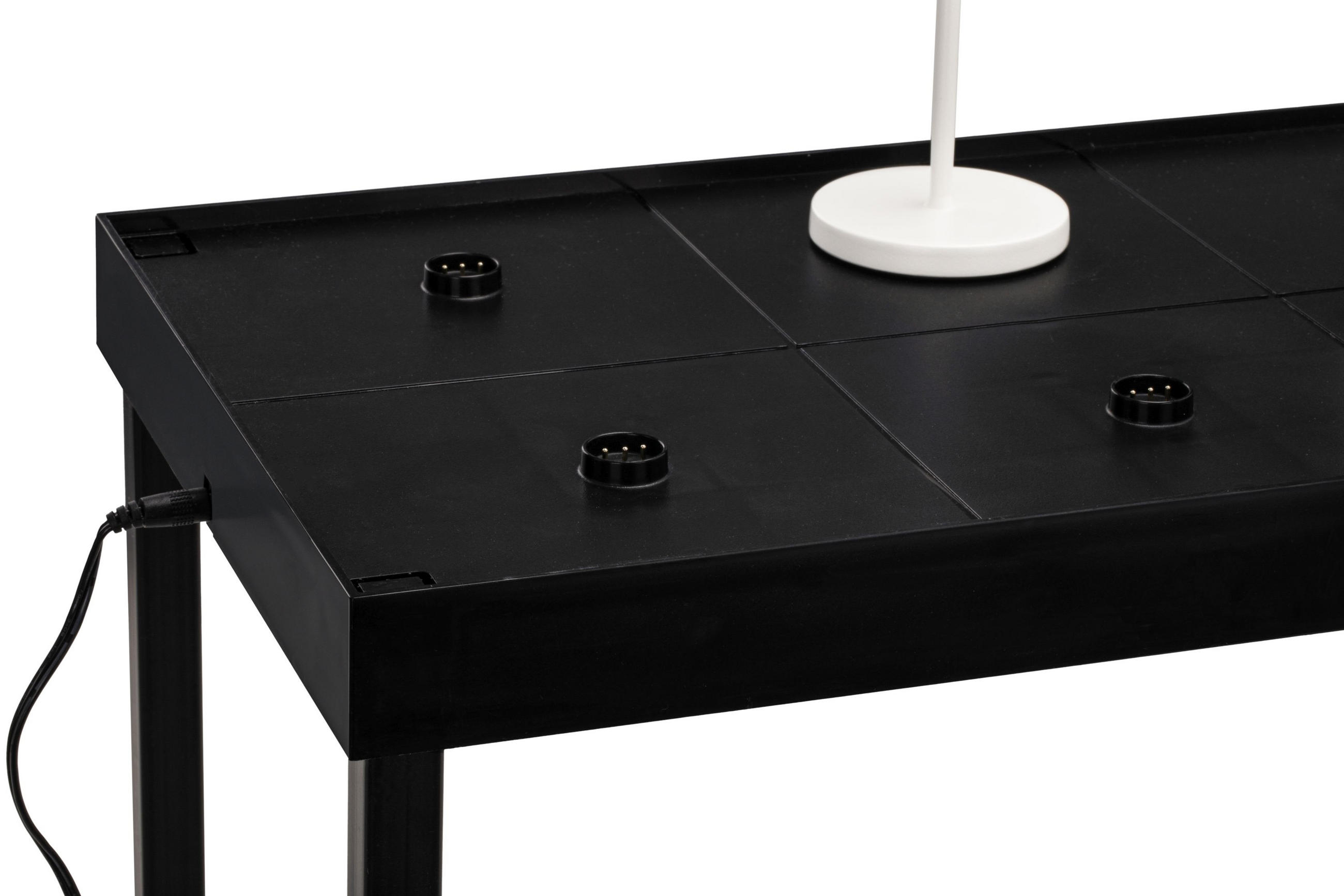 AKKULADEGERÄT  - Schwarz, Basics, Kunststoff (47/29/47,6cm) - Dieter Knoll