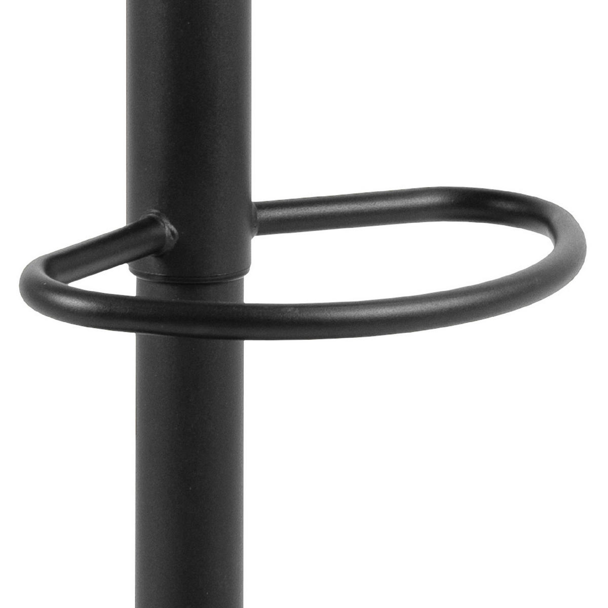 BARSKA STOLICA  smeđa  metal, tekstil      - smeđa/crna, Design, metal/tekstil (44/107/53cm) - MID.YOU