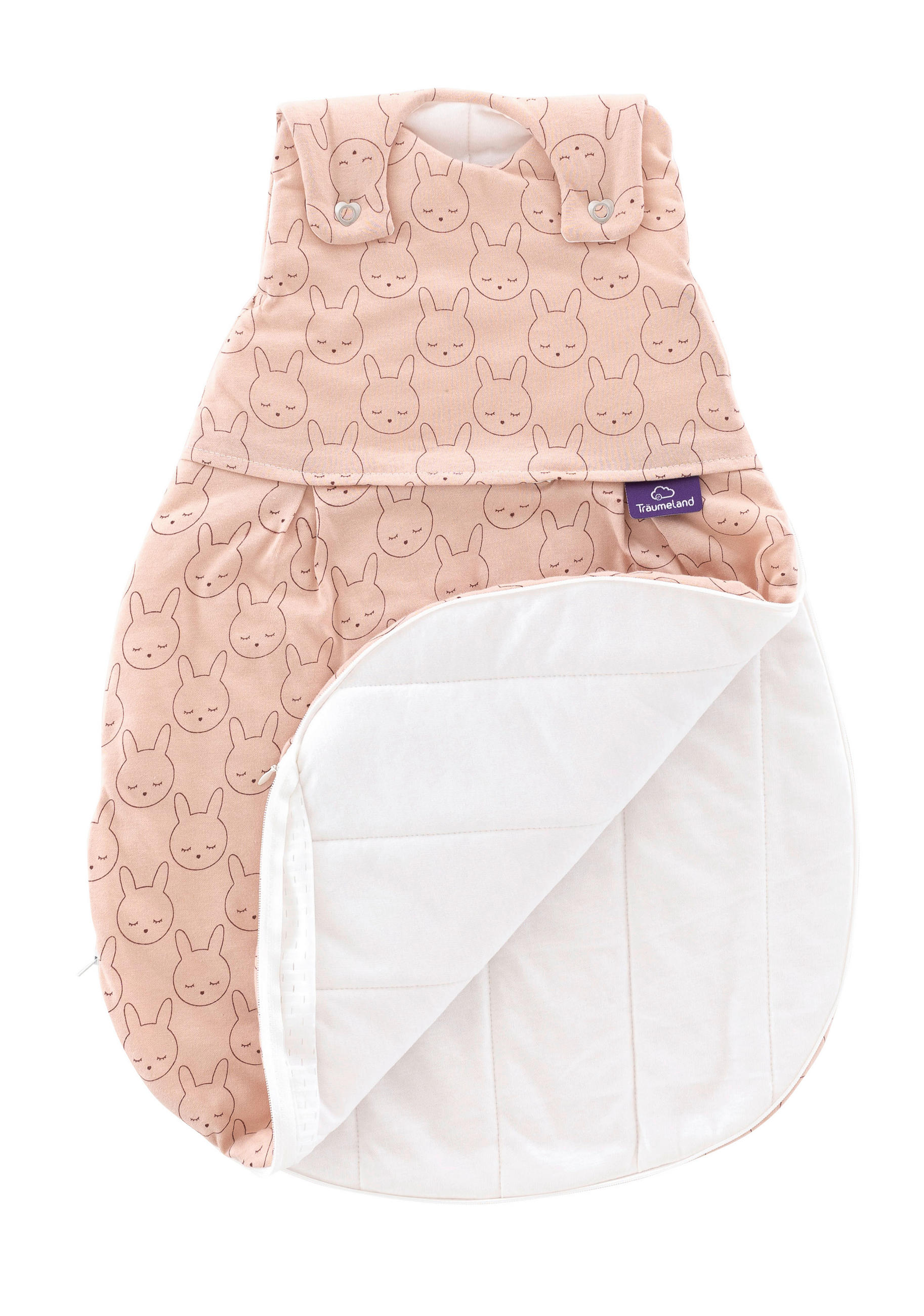 BABYSCHLAFSACKSET Kuschelhase Beige    62/68   - Beige, Basics, Textil (62/68null) - Träumeland