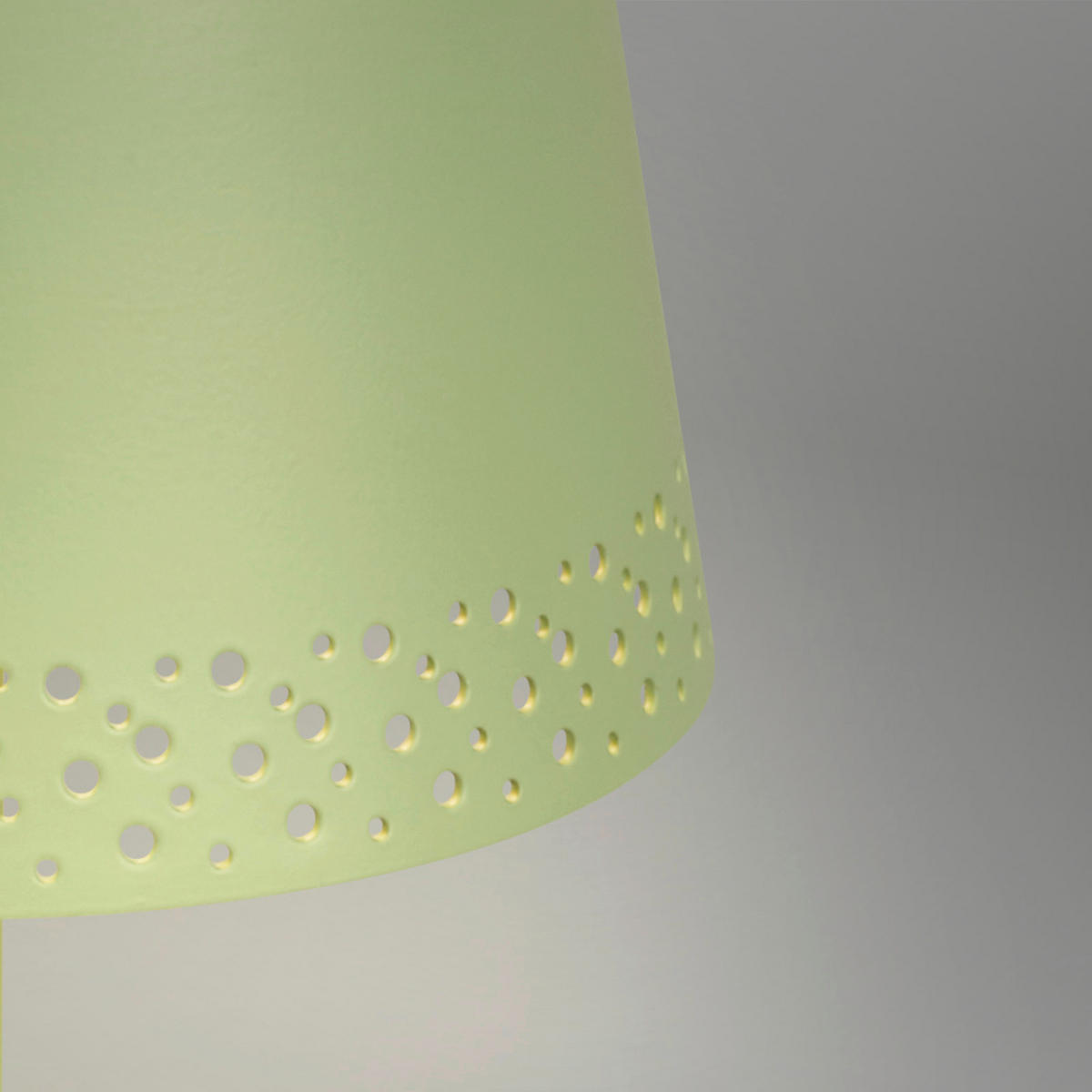 PUNJIVA STONA LAMPA - zelena, Trendi, metal (12/22-38cm)