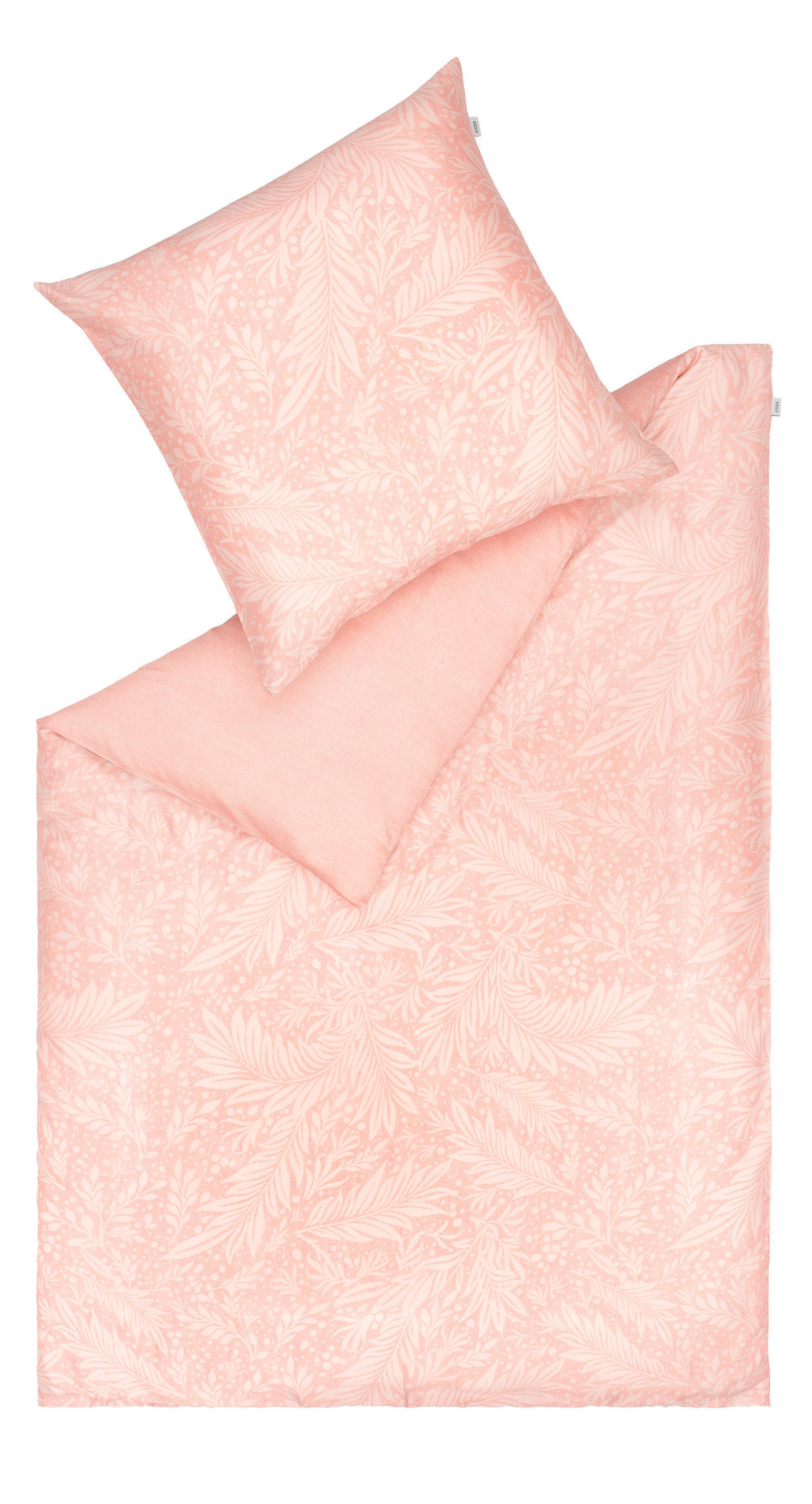 OBOUSTRANNÉ POVLEČENÍ, satén, krémová, přírodní barvy, růžová, 155/220 cm - růžová/krémová, Konvenční, textil (155/220cm) - Esprit