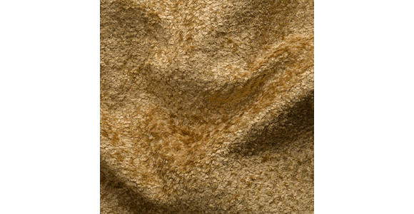 ECKSOFA Honig Chenille  - Schwarz/Honig, KONVENTIONELL, Holz/Textil (266/180cm) - Carryhome