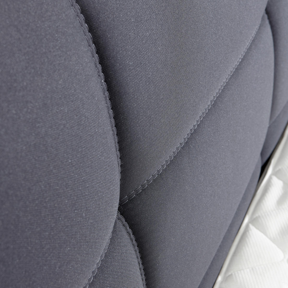 BOXSPRINGBETT 120/200 cm  in Anthrazit  - Wengefarben/Anthrazit, Konventionell, Holz/Textil (120/200cm) - Xora