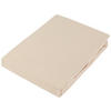CEARȘAF CU ELASTIC 100/200 cm  - maro deschis, Basics, textil (100/200cm) - Boxxx