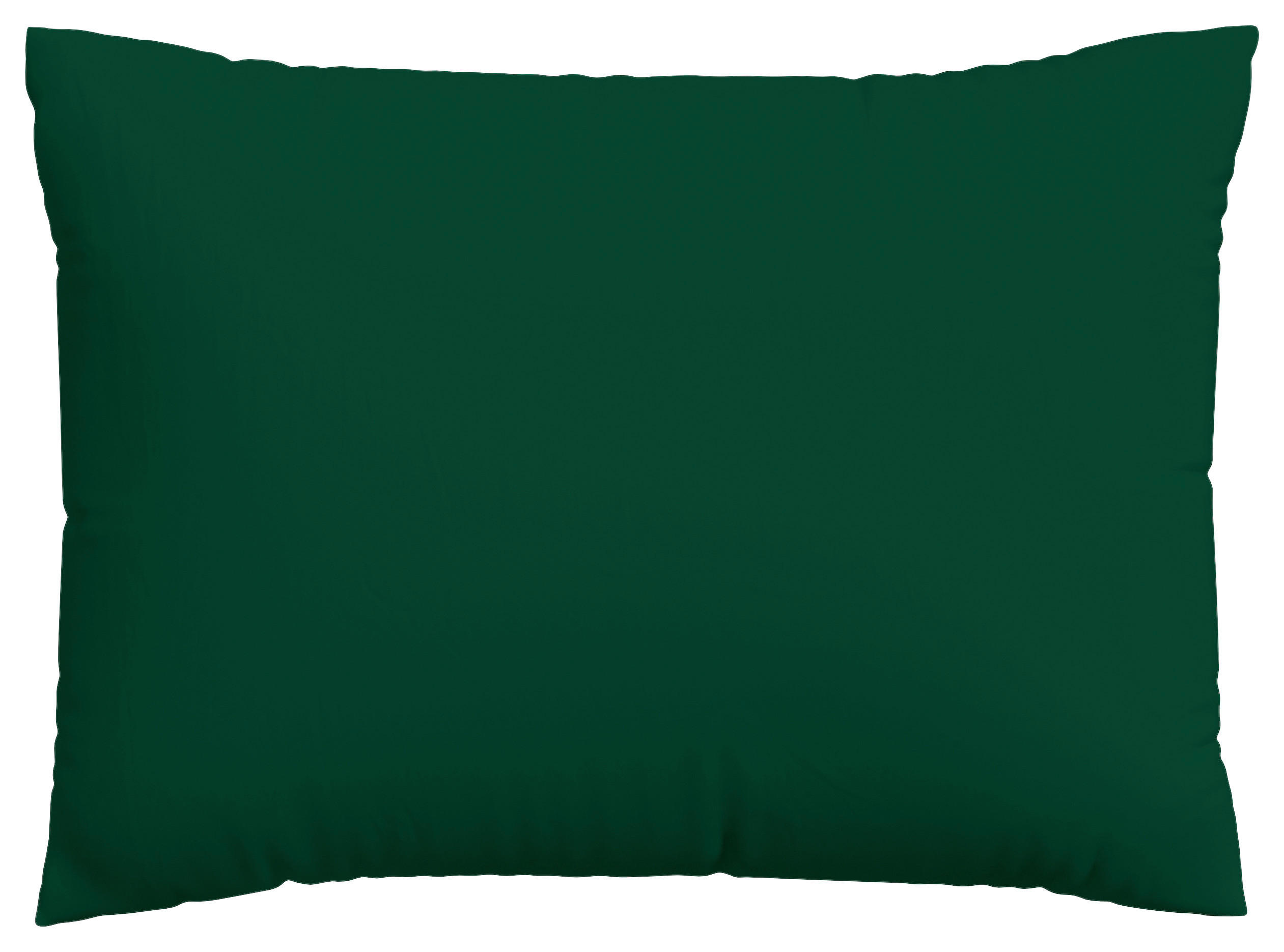 KOPFPOLSTERBEZUG KNITTED JERSEY 60/80 cm  - Dunkelgrün, Basics, Textil (60/80cm) - Schlafgut