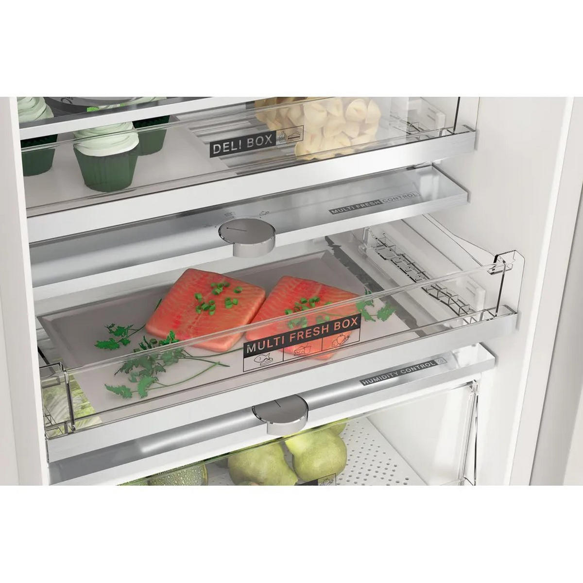 KÜHL-GEFRIER-KOMBINATION KGITN20MMF3  - Weiß, Basics, Metall (54/193,5/54,5cm) - Bauknecht