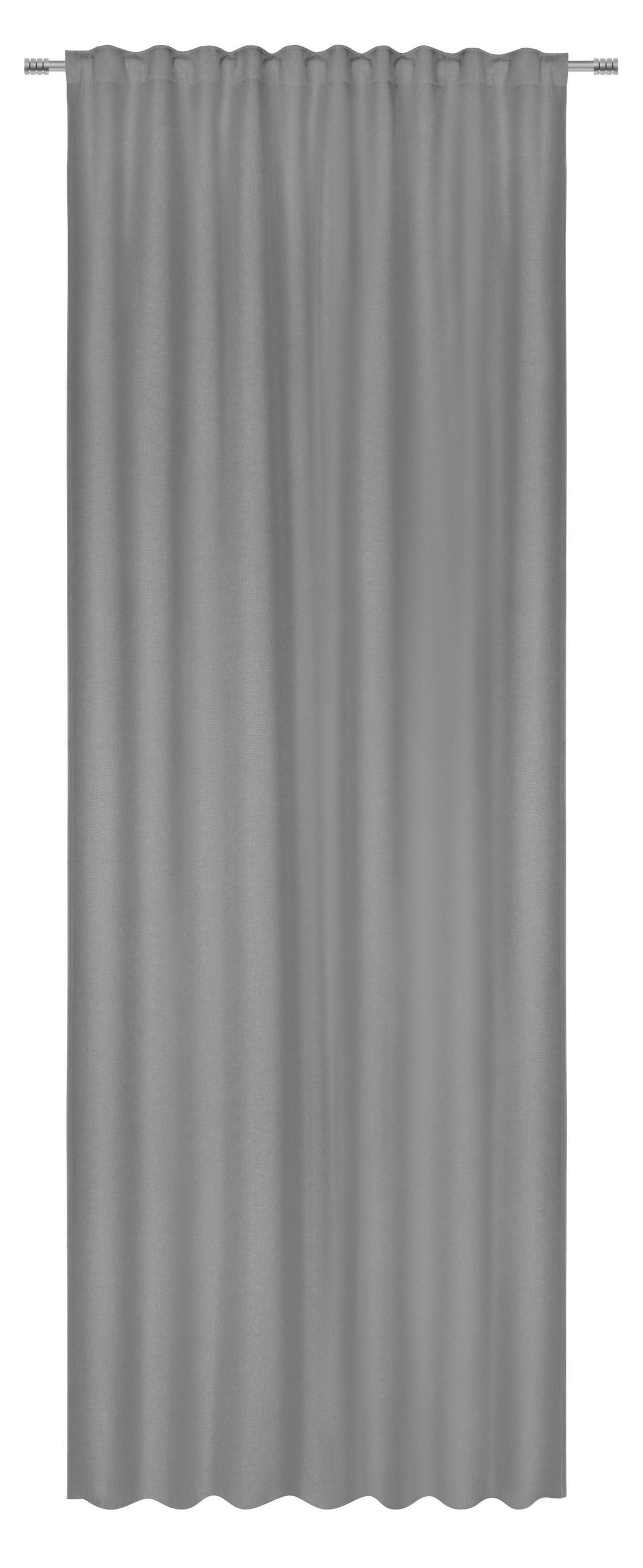 ZAVESA ZA ZAMRAČIVANJE siva 140/300 cm   - siva, Konvencionalno, tekstil (140/300cm) - Esposa