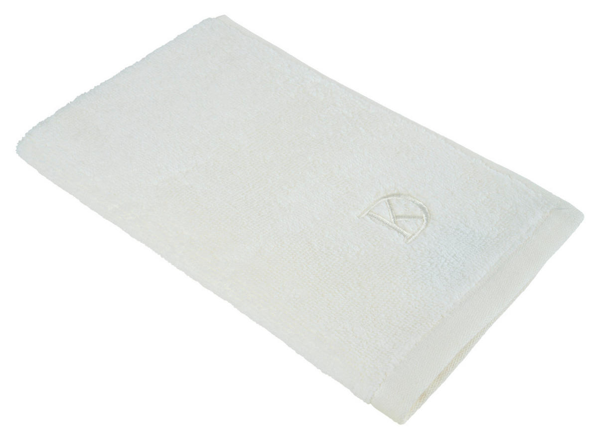 GÄSTETUCH Miro Creme 30/50 cm  - Creme, Basics, Textil (30/50cm) - Dieter Knoll