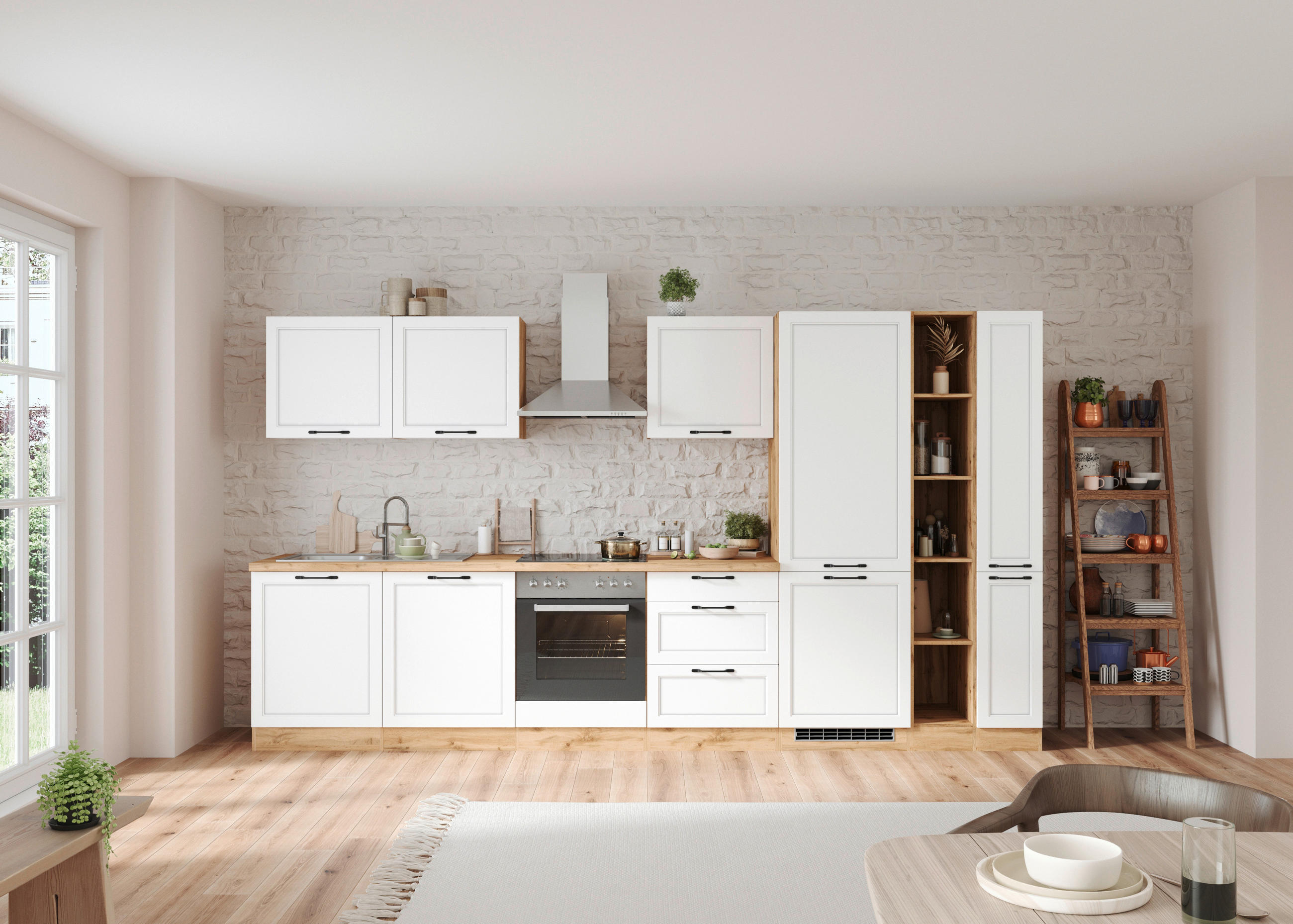 HYLLA i 30/200/60 cm ek Wotan - ek Wotan, Lifestyle, trämaterial (30/200/60cm) - Held
